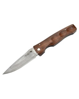 MC125D - Damascus blade Ironwood handle
