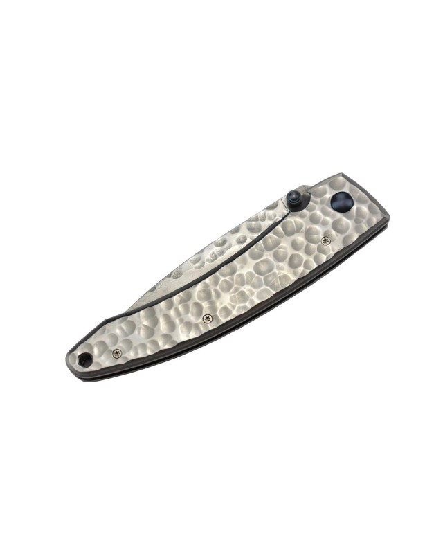 MC114D - Tsuchime Damascus blade 67 layers 420J2 steel handle hammered finish MC114D - Tsuchime Damascus blade 67 layers 420J2 steel handle hammered finish