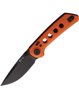 PL-XT Nitro-V Steel PVD finish Pivot Lock Orange G10