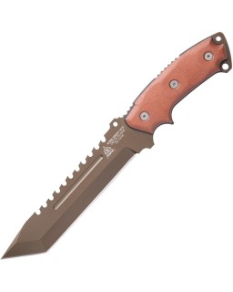 Steel Eagle Delta Class Tanto Midnight Bronze Edition fixed blade 1095HC micarta handle kydex sheath