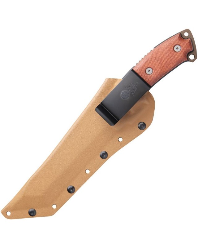 Steel Eagle Delta Class Tanto Midnight Bronze Edition fixed blade 1095HC micarta handle kydex sheath Steel Eagle Delta Class Tanto Midnight Bronze Edition fixed blade 1095HC micarta handle kydex sheath
