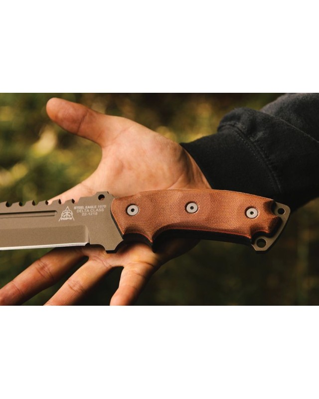 Steel Eagle Delta Class Tanto Midnight Bronze Edition fixed blade 1095HC micarta handle kydex sheath Steel Eagle Delta Class Tanto Midnight Bronze Edition fixed blade 1095HC micarta handle kydex sheath