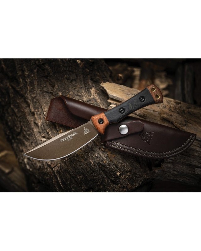 Marble's Classic Woodcraft Midnight Bronze Cerakote 1095HC steel Marble's Classic Woodcraft Midnight Bronze Cerakote 1095HC steel
