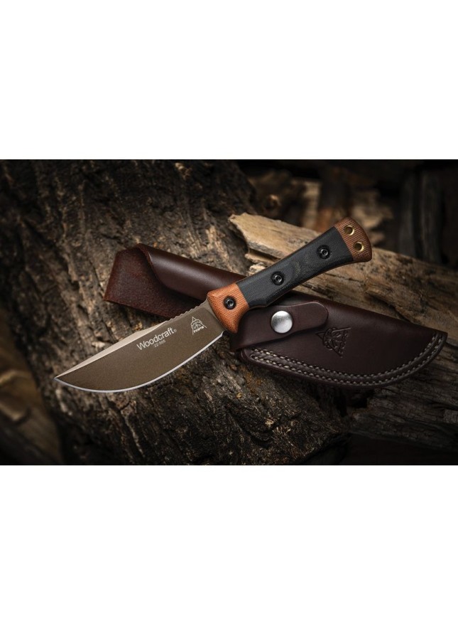 Marble's Classic Woodcraft Midnight Bronze Cerakote 1095HC steel