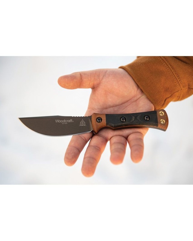 Marble's Classic Woodcraft Midnight Bronze Cerakote 1095HC steel Marble's Classic Woodcraft Midnight Bronze Cerakote 1095HC steel