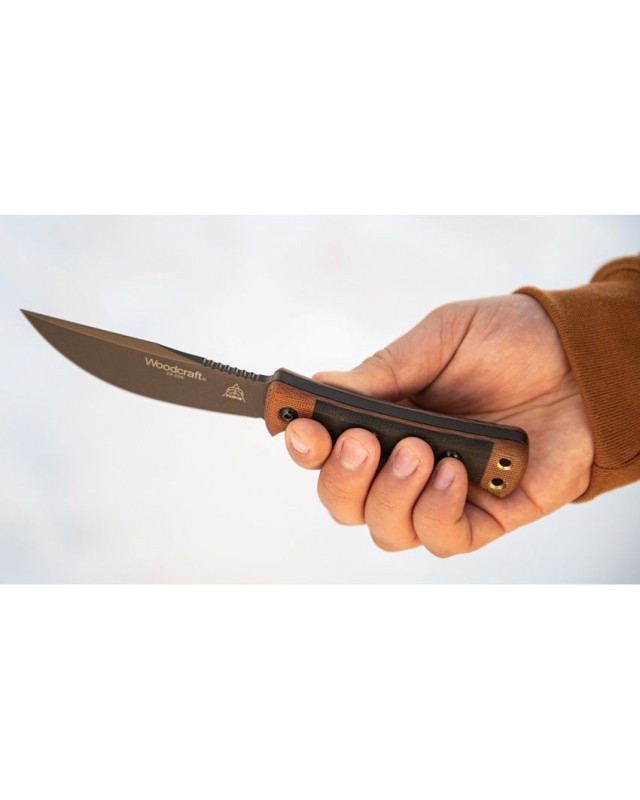 Marble's Classic Woodcraft Midnight Bronze Cerakote 1095HC steel Marble's Classic Woodcraft Midnight Bronze Cerakote 1095HC steel