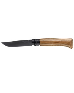 Opinel N.8 INOX BLACK EDITION CHENE VIROBLOCK