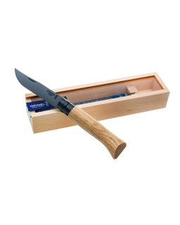 Opinel N.8 INOX BLACK EDITION CHENE VIROBLOCK