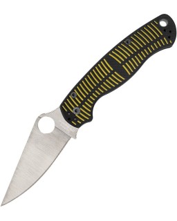 Para Military 2 Salt MagnaCut Steel Satin Blade Black and Yellow G10