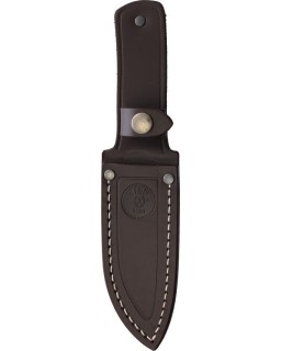 Toro Fixed Blade 1.4116 stainless steel deer stag handle leather sheath