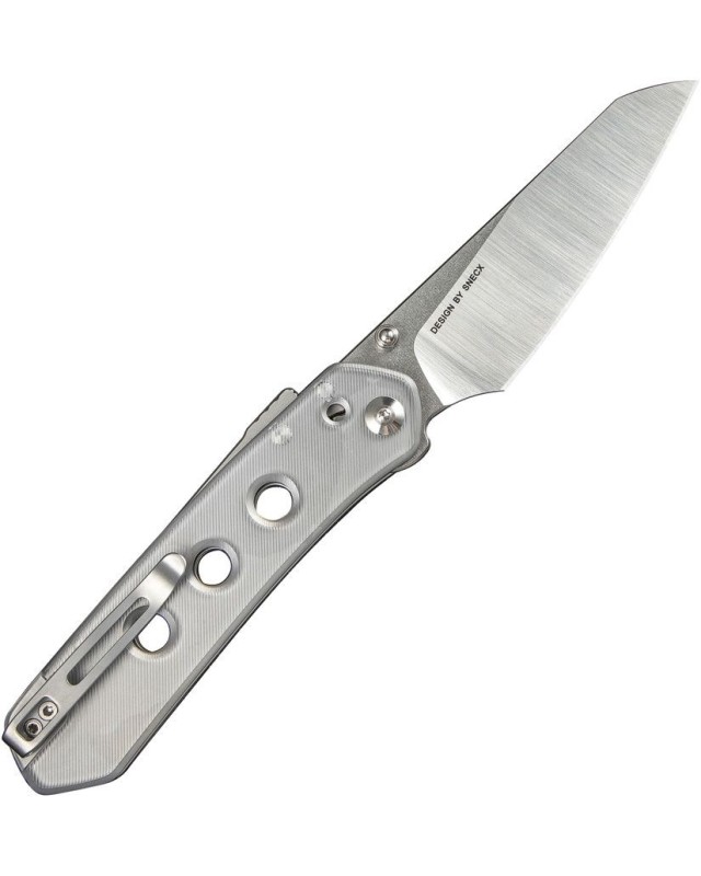 Vision FG Superlock Nitro-V steel satin finish Lexan handle Vision FG Superlock Nitro-V steel satin finish Lexan handle