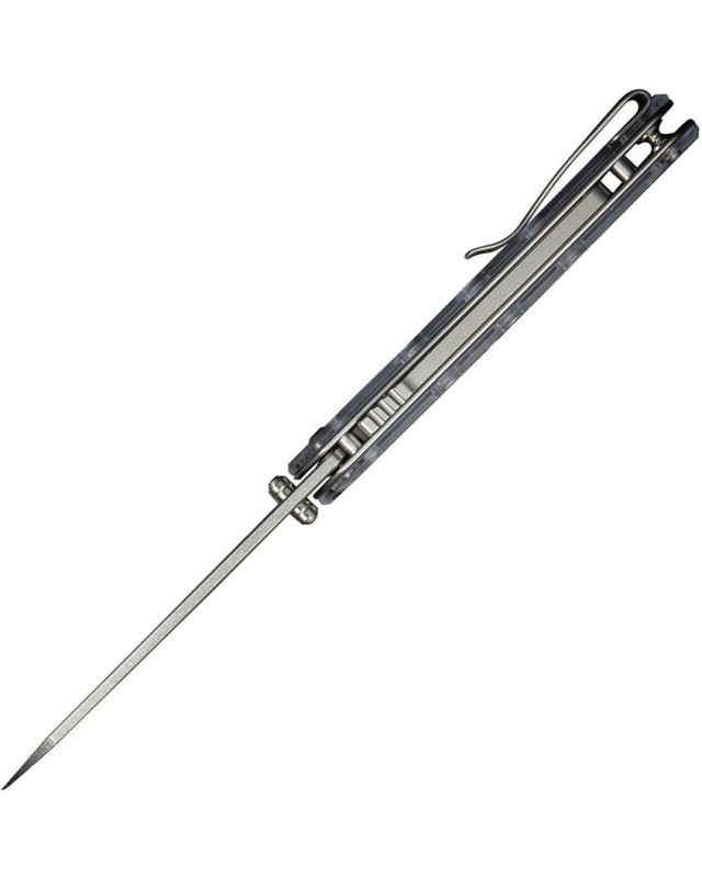 Vision FG Superlock Nitro-V steel satin finish Lexan handle Vision FG Superlock Nitro-V steel satin finish Lexan handle