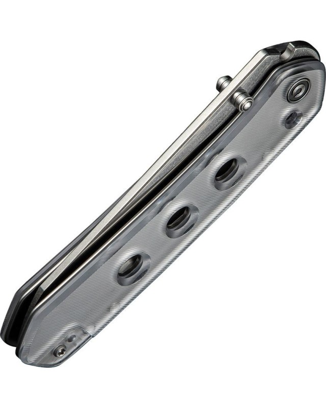 Vision FG Superlock Nitro-V steel satin finish Lexan handle Vision FG Superlock Nitro-V steel satin finish Lexan handle