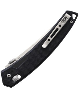 9211 Ambi Lock satin blade black G10