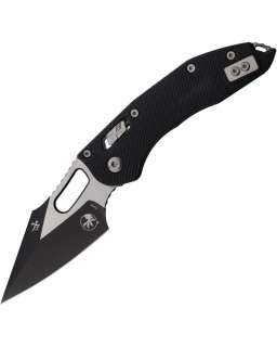 Stitch S/E Ram Lok M390MK steel Two Tone Finish Black G10