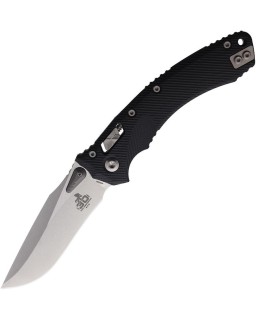 Amphibian 30th Anniversary Edition S/E Ram-Lok M390MK steel stonewash fluted Black G10