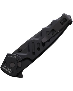 Caimano Nero N.A. N690 steel black blade black aluminium handle
