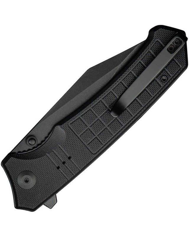 Tacticorix Black G10 Handle Nitro-V steel Blackwash finish Tacticorix Black G10 Handle Nitro-V steel Blackwash finish