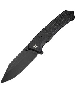 Tacticorix Black G10 Handle Nitro-V steel Blackwash finish