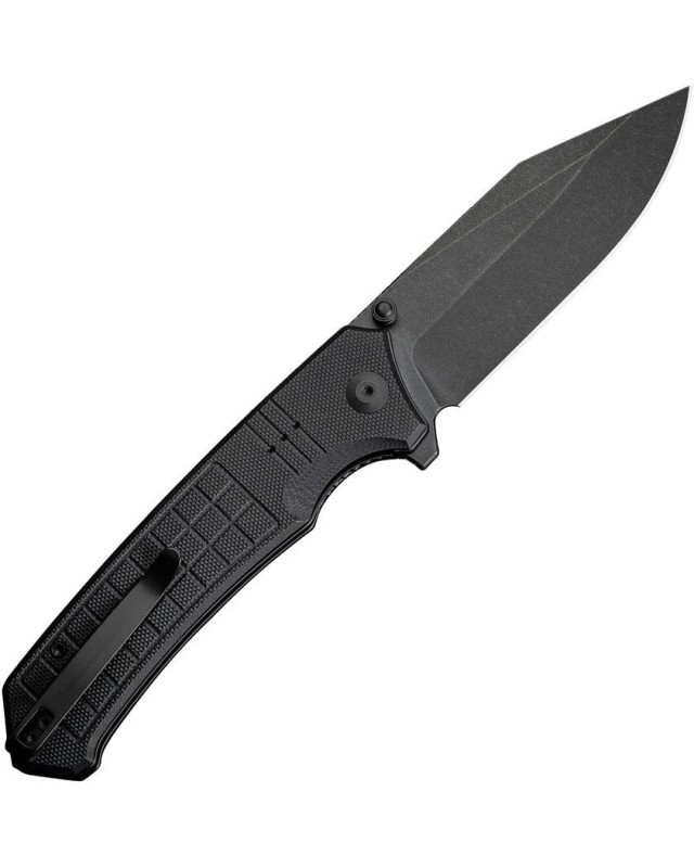 Tacticorix Black G10 Handle Nitro-V steel Blackwash finish Tacticorix Black G10 Handle Nitro-V steel Blackwash finish