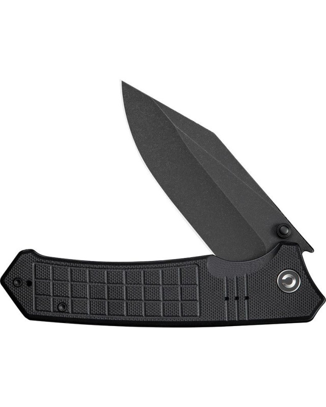 Tacticorix Black G10 Handle Nitro-V steel Blackwash finish Tacticorix Black G10 Handle Nitro-V steel Blackwash finish