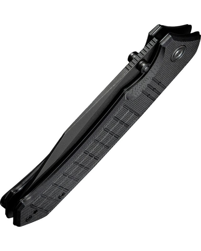 Tacticorix Black G10 Handle Nitro-V steel Blackwash finish Tacticorix Black G10 Handle Nitro-V steel Blackwash finish