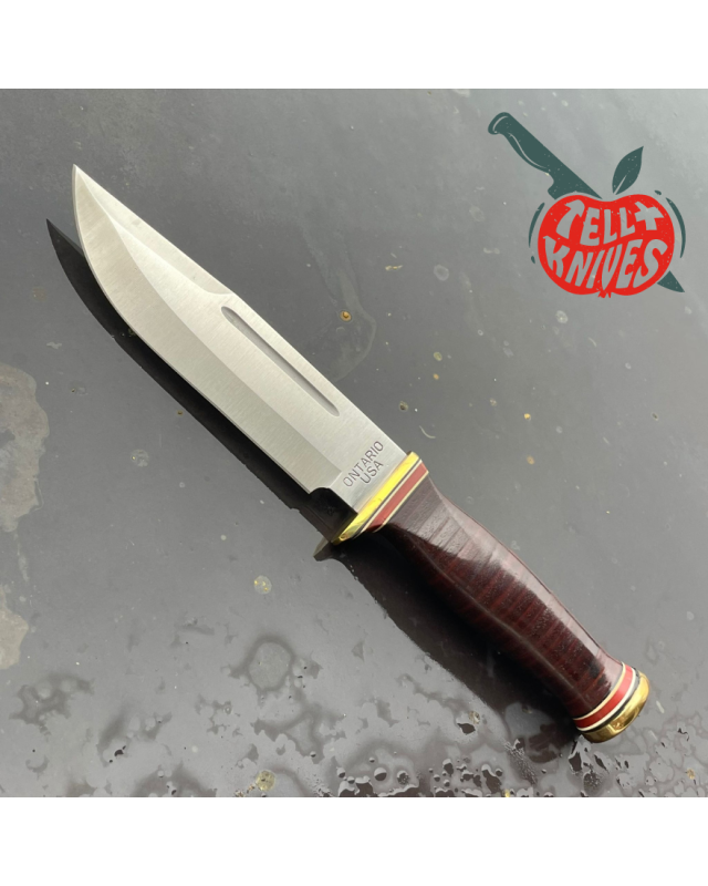 P3 Quartermaster 1995 - 440C steel stacked leather gras guard leather