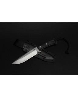 Apocalypse ELMAX steel Stonewash Finish Black Micarta handle