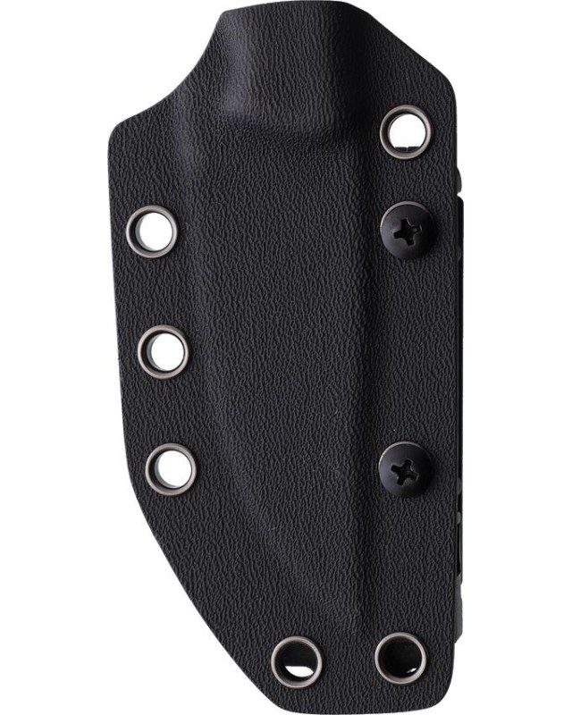 Mink Nitro-V steel blackwash finish green Micarta handle black kydex s Mink Nitro-V steel blackwash finish green Micarta handle black kydex s