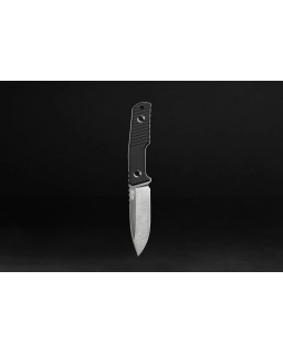 Urban Tactical ELMAX steel Satin Finish black Micarta handle black kyd