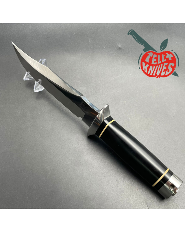 SOG S2 Trident NAVY SEALS AUS-8 steel black micarta handle SEKI Japan