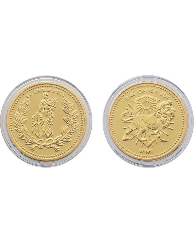 Microtech Continental Coin 24k Gold