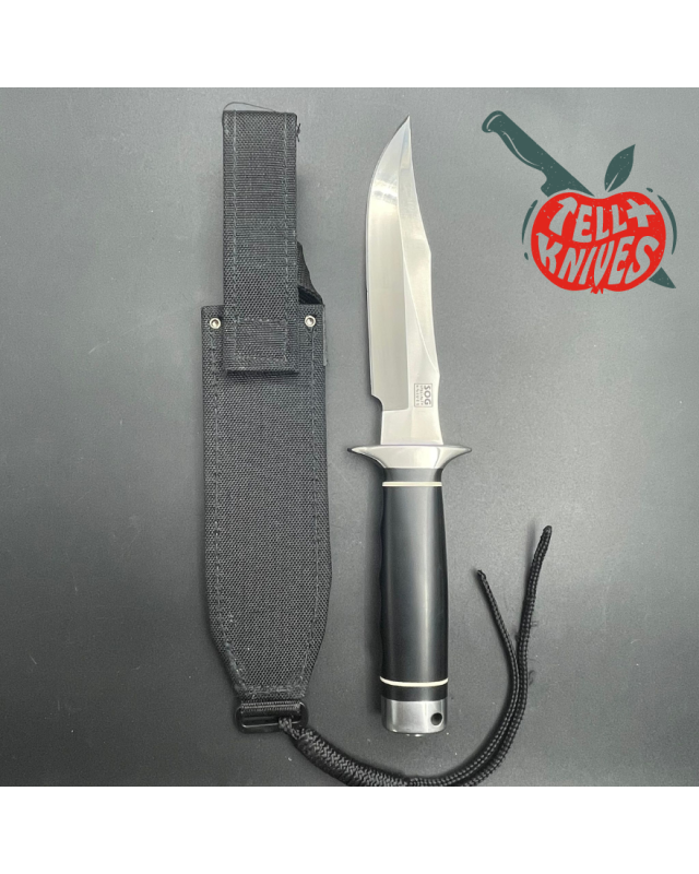 SOG S2 Trident NAVY SEALS AUS-8 steel black micarta handle SEKI Japan