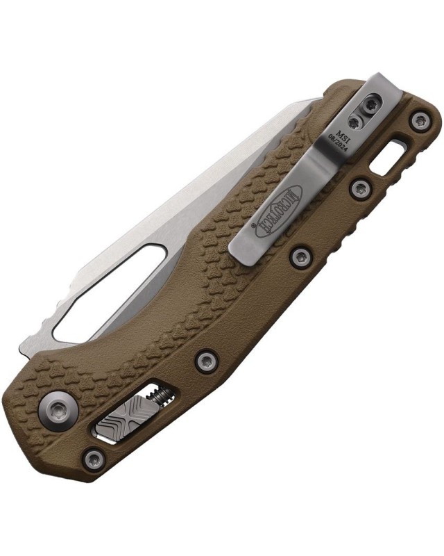 MSI 30th Anniversary Edition S/E Ram-Lok M390MK steel stonewash Dark Earth Tri-Grip polymer MSI 30th Anniversary Edition S/E Ram-Lok M390MK steel stonewash Dark Earth Tri-Grip polymer