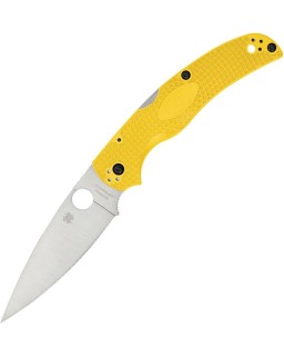 Native Chief MagnaCut Steel Lockback Salt Yellow