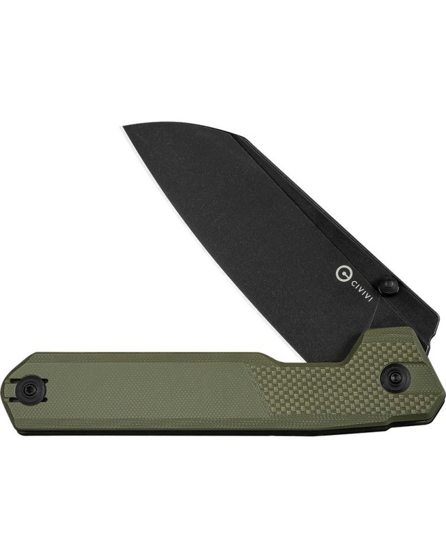 Hid OD Green G10 Handle 14C28N Stainless Steel Blackwash Finish Hid OD Green G10 Handle 14C28N Stainless Steel Blackwash Finish