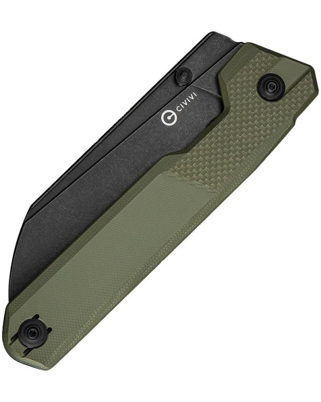 Hid OD Green G10 Handle 14C28N Stainless Steel Blackwash Finish Hid OD Green G10 Handle 14C28N Stainless Steel Blackwash Finish