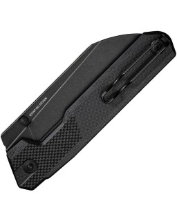 Hid Black G10 Handle 14C28N Stainless Steel Blackwash Finish