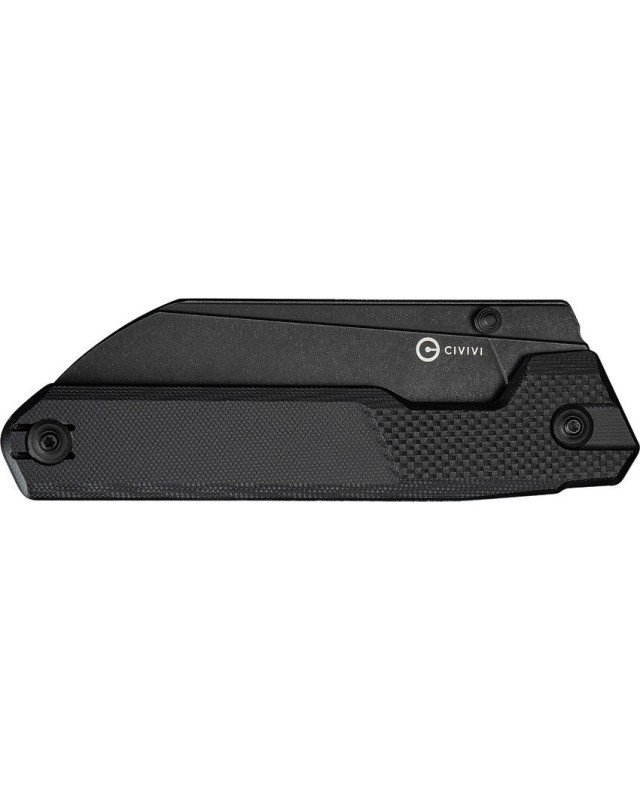 Hid Black G10 Handle 14C28N Stainless Steel Blackwash Finish Hid Black G10 Handle 14C28N Stainless Steel Blackwash Finish