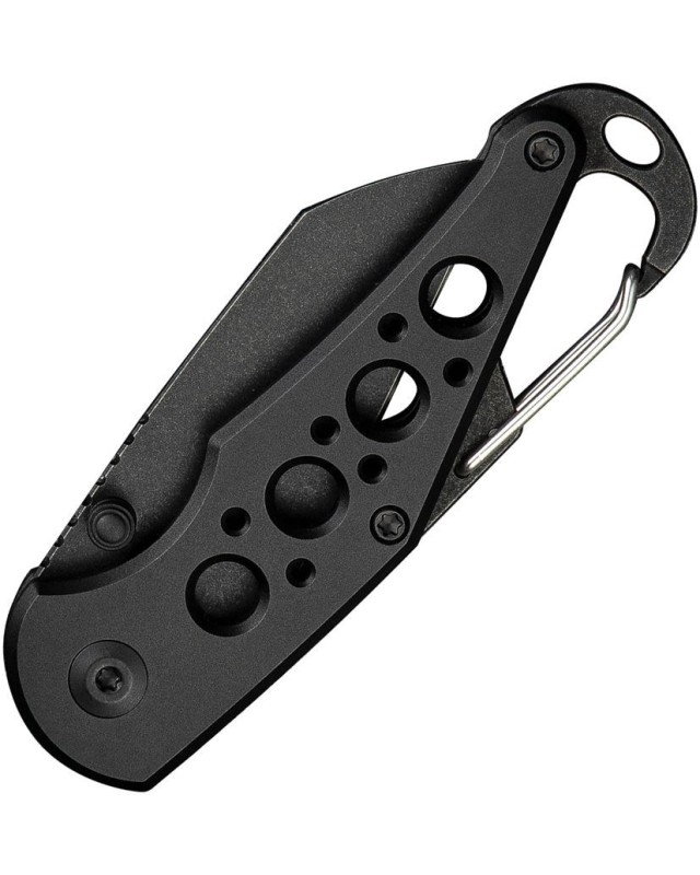 Pragma Button Lock Knife Black Aluminum Handle Blackwash Finished Nitro-V steel Pragma Button Lock Knife Black Aluminum Handle Blackwash Finished Nitro-V steel