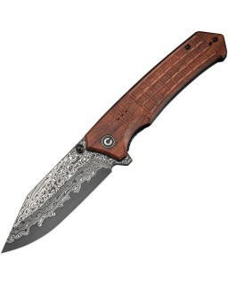 Tacticorix Wood Handle Damascus steel C23055-DS1