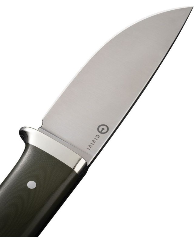 Cloud Peak Fixed Blade Nitro-V Steel Polished Green G10 handle Cloud Peak Fixed Blade Nitro-V Steel Polished Green G10 handle