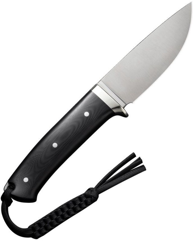 Cloud Peak Fixed Blade Nitro-V Steel Polished Black G10 handle Cloud Peak Fixed Blade Nitro-V Steel Polished Black G10 handle