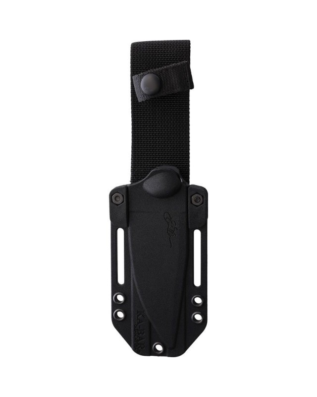 Harpoon fixed blade 1095HC steel black powder coated black ultramid handle black sheath Harpoon fixed blade 1095HC steel black powder coated black ultramid handle black sheath