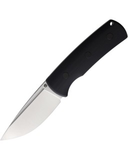 Beluga Fixed Blade N690 steel black G10 handle