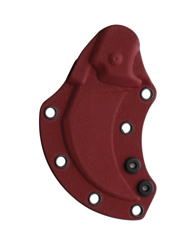 The Primal Curved Fixed Blade N690 steel stonewash finish micarta handle black kydex sheath The Primal Curved Fixed Blade N690 steel stonewash finish micarta handle black kydex sheath