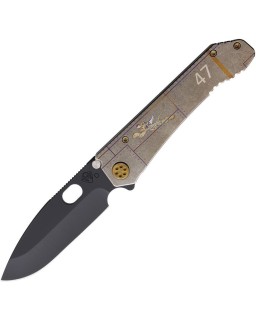 187 Flying Tiger Titanium D2 Tool Steel Black DLC coated