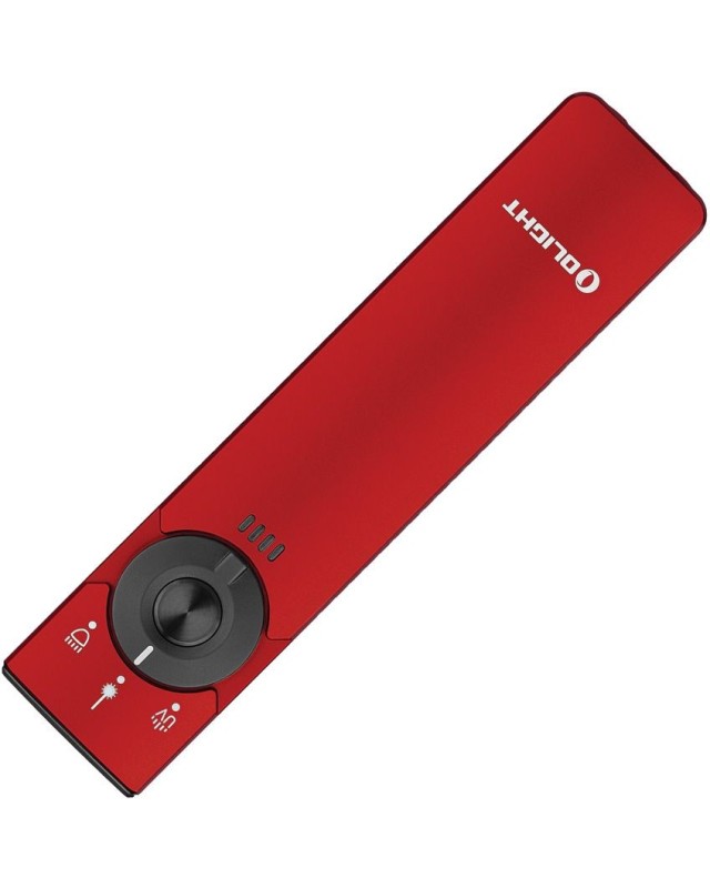 Arkfeld Pro Flashlight Red Aluminium 1300lm Arkfeld Pro Flashlight Red Aluminium 1300lm