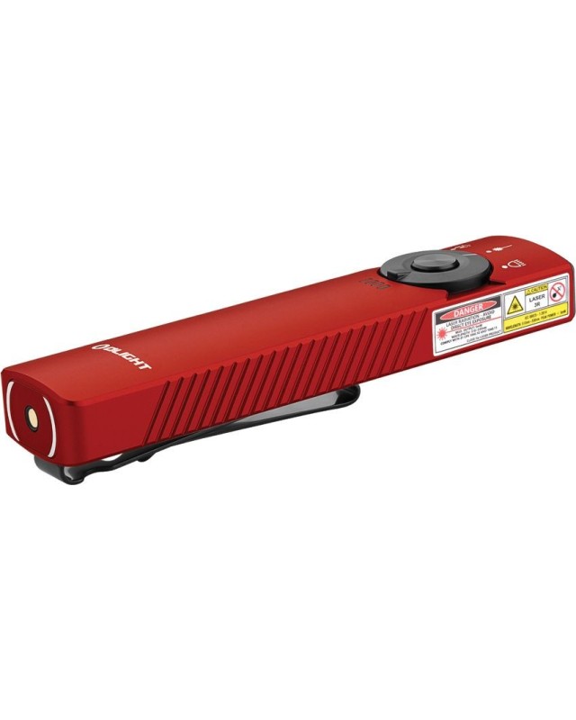 Arkfeld Pro Flashlight Red Aluminium 1300lm Arkfeld Pro Flashlight Red Aluminium 1300lm