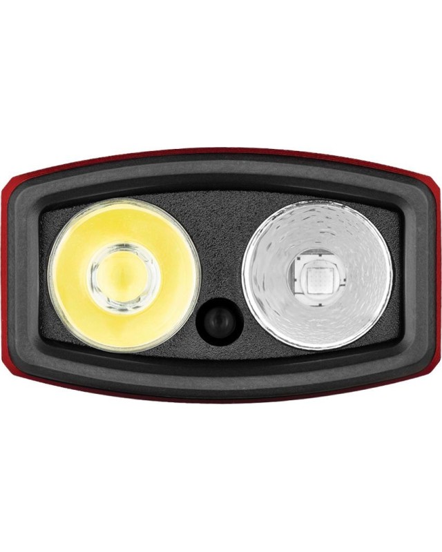 Arkfeld Pro Flashlight Red Aluminium 1300lm Arkfeld Pro Flashlight Red Aluminium 1300lm